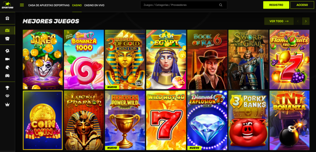 sportuna slots